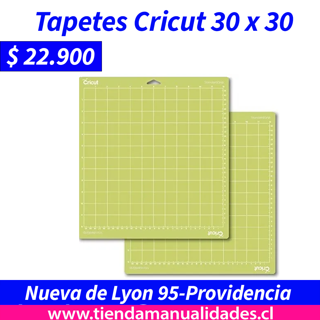 CRI-C01 Mat Corte (TAPETE) CRICUT 30 x 30 cm, For Cricut Explorer 2 y Maker  