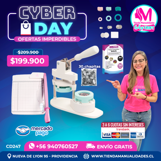 CD247 Kit Button Press - Envío gratis