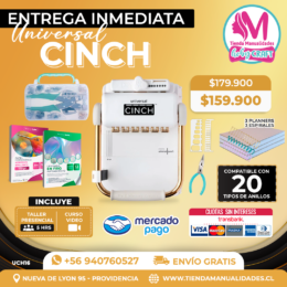 UCH16 Encuadernadora Universal Cinch - Entrega Inmediata
