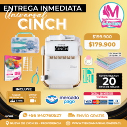 UCH19 Encuadernadora Universal Cinch -  Entrega Inmediata