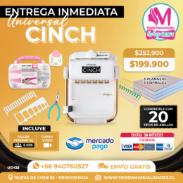UCH25 Encuadernadora Universal Cinch - Entrega Inmediata