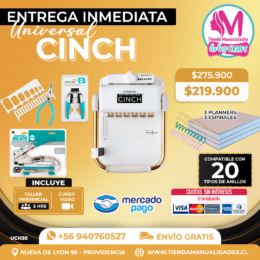 UCH30 Encuadernadora Universal Cinch - Entrega Inmediata