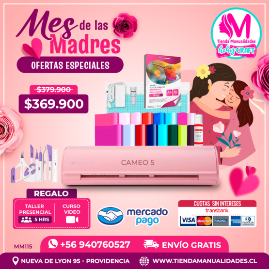 MM115 Kit Silhouette Cameo 5 - Envío gratis