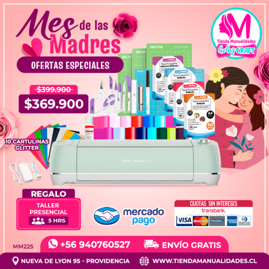 MM225 Kit Cricut Explore - Envío gratis