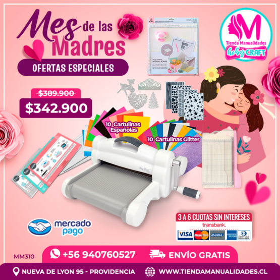 MM310 Kit de Big Shot Plus A4 - Envío gratis