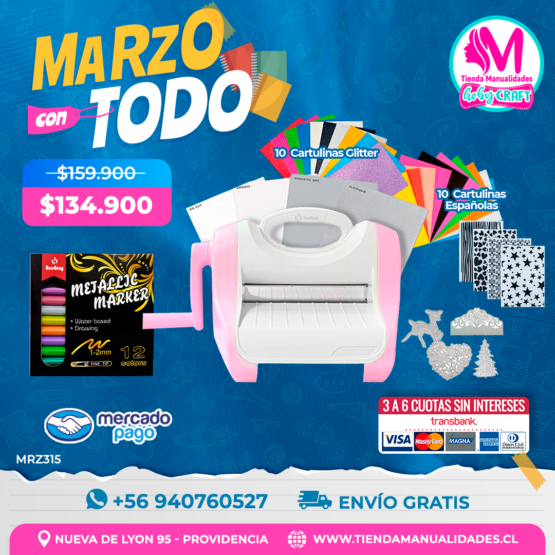 MRZ315 Kit de Troqueladora Hoby - Envío gratis