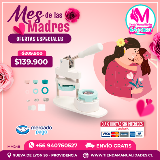 MM248 Button Press - Envío gratis