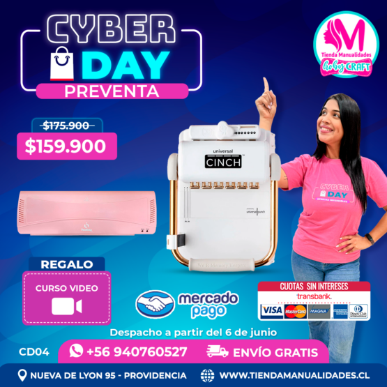 CD04 Kit Universal Cinch Preventa - Envío gratis