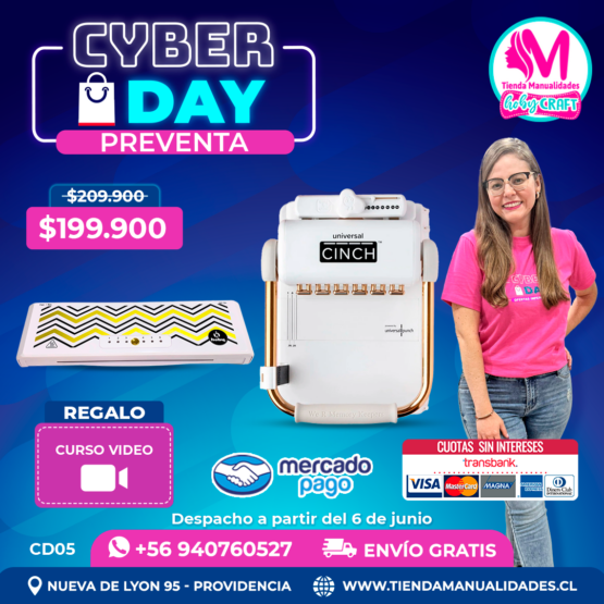 CD05 Kit Universal Cinch Preventa - Envío gratis