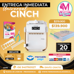 UCH10 Encuadernadora Universal Cinch - Entrega Inmediata