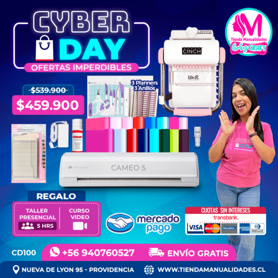 CD100 Kit Cameo 5 + Cinch Rosa - Envío gratis