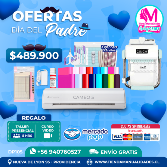 DP105 Kit Cameo 5 + Cinch verde - Envío gratis