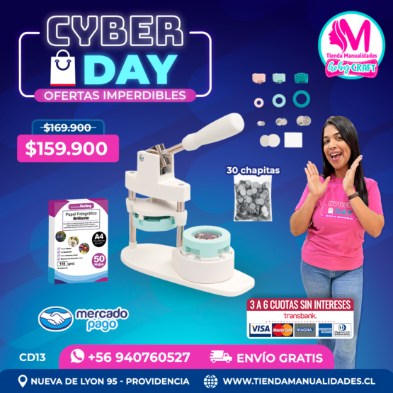 CD13 Kit de Button Press - Envío gratis