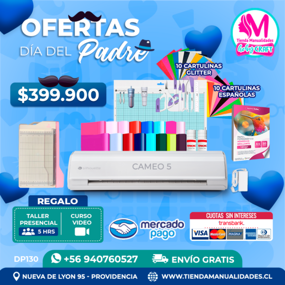 PP130 Kit Silhouette Cameo 5 - Envío gratis