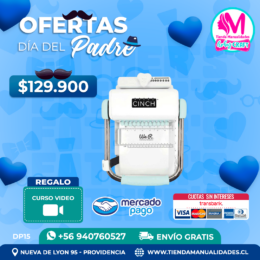 DP15 Encuadernadora Cinch verde - Envío gratis