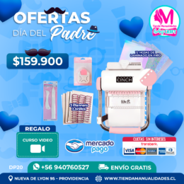 DP20 Kit encuadernadora Cinch rosa - Envío gratis