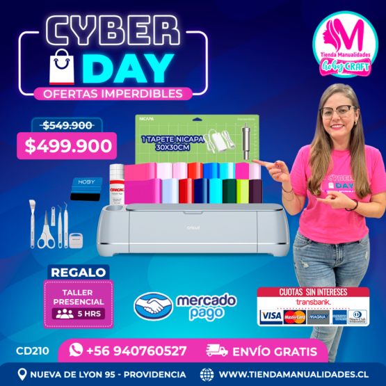CD210 Kit Cricut Maker 3 - Envío gratis