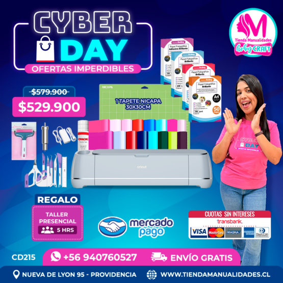 CD215 Kit Cricut Maker 3 - Envío gratis