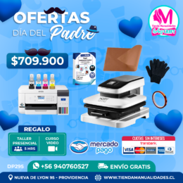 DP295 Kit Estampadora automática 38x38cm HobyPress - Envío gratis