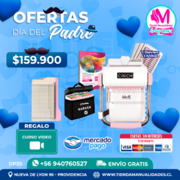DP30 Kit encuadernadora Cinch rosa - Envío gratis