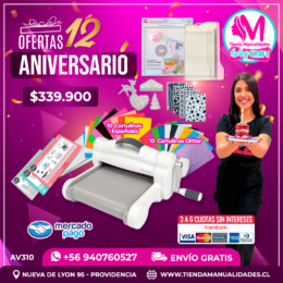 AV310 Kit de Big Shot Plus A4 - Envío gratis