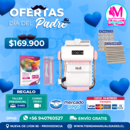 DP40 Kit encuadernadora Cinch rosa - Envío gratis