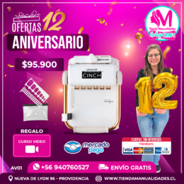 AV01 Encuadernadora Universal Cinch - Envío gratis