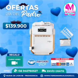 DP02 Encuadernadora Universal Cinch - Envío gratis