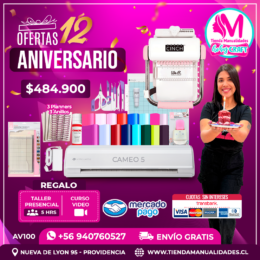AV100 Kit Cameo 5 + Cinch Rosa - Envío gratis