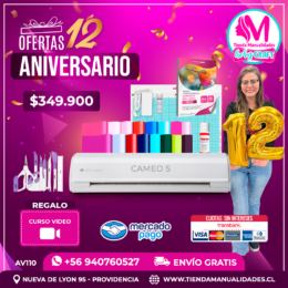AV110 Kit Silhouette Cameo 5 - Envío gratis