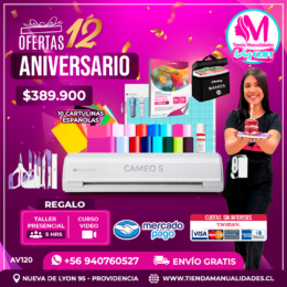AV120 Kit Silhouette Cameo 5 - Envío gratis
