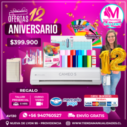 AV130 Kit Silhouette Cameo 5 - Envío gratis