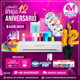AV140 Kit Silhouette Cameo 5 - Envío gratis