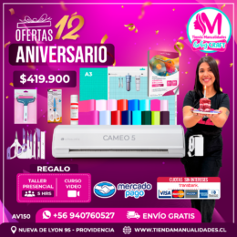AV150 Kit Silhouette Cameo 5 - Envío gratis