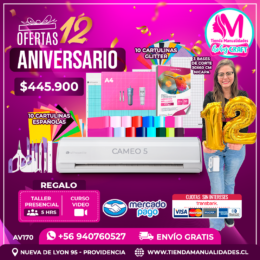 AV170 Kit Silhouette Cameo 5 - Envío gratis