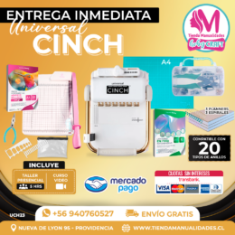 UCH23 Encuadernadora Universal Cinch - Entrega Inmediata