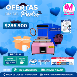 DP275 Kit Estampadora de tazones doble HobyPress - Envío gratis