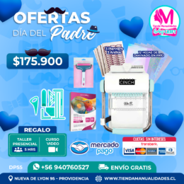 DP55 Kit encuadernadora Cinch verde - Envío gratis