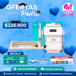 DP60 Kit encuadernadora Cinch rosa - Envío gratis