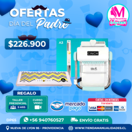 DP65 Kit encuadernadora Cinch verde - Envío gratis