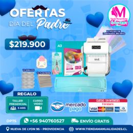 DP75 Kit encuadernadora Cinch verde - Envío gratis