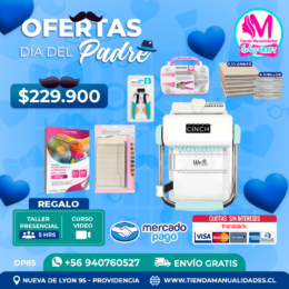 DP85 Kit encuadernadora Cinch verde - Envío gratis