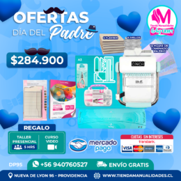 DP95 Kit encuadernadora Cinch verde - Envío gratis