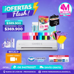 OF120 Kit Silhouette Cameo 5 - Envío gratis