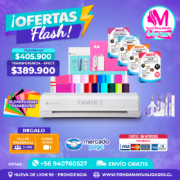 OF140 Kit Silhouette Cameo 5 - Envío gratis