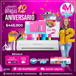 AV170 Kit Silhouette Cameo 5 - Envío gratis