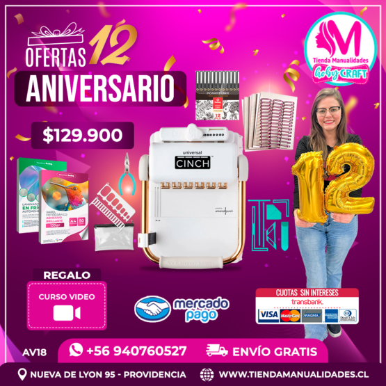 AV18 Kit Universal Cinch - Envío gratis