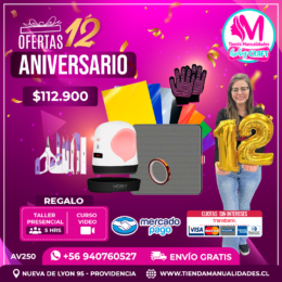AV250 Kit Mini estampadora Hoby - Envío gratis