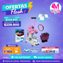 OF270 Kit Estampadora de gorros HobyPress - Envío gratis