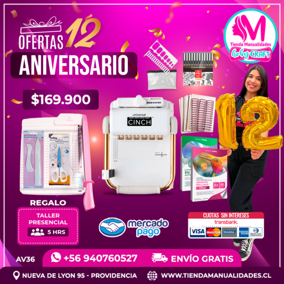 AV36 Kit Universal Cinch - Envío gratis